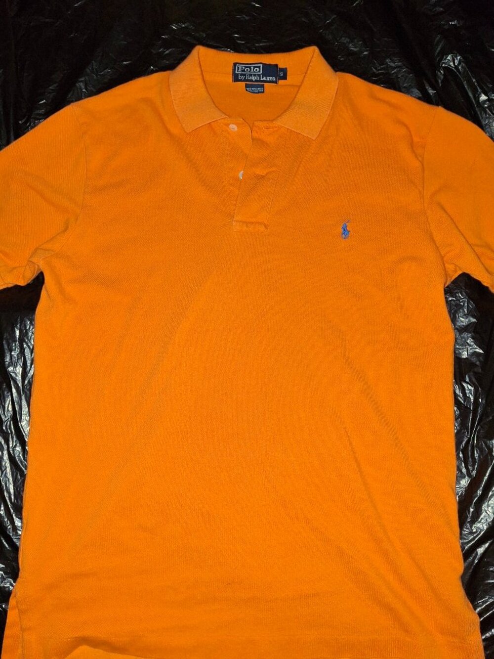 Ralph Lauren Polo Orange Shirt Mens Small